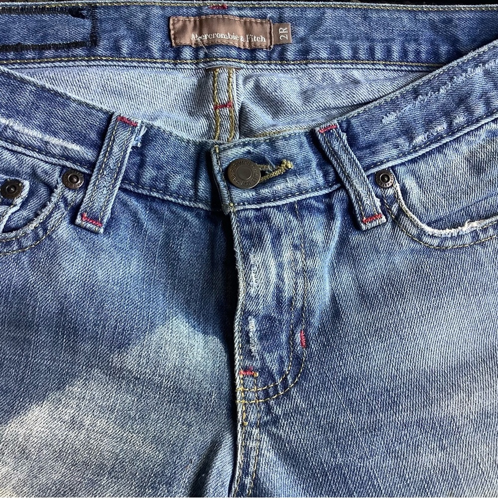 Custom Embroidered Denim Jeans By Boudoir Queen - Picture 3 of 5